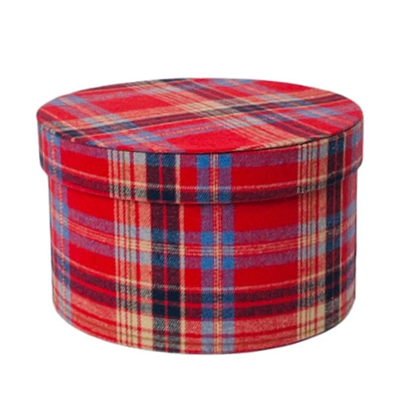 Portable Paper Flower Bucket Craft Container Round/Square Gift Packaging Box For Weddings Anniversaries And Event