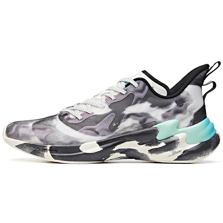 

Anta Star Haze Comfortable Cushioning Slip Resistant Coverage Rebound Low top Running Shoes Men s Black White 112035528A-8 40.5