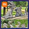 Sculture Drago Resina Scultura Gigante per Prato Figure Fantasy Gotico Arte Giardino Statuette Patio Decorazioni Giardino Accessori Strumenti