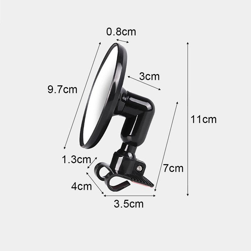 Auto Accessories Car Rearview Safety Driving Wide Angle Small Round Mirror Reverse Auxiliary Adjustable Blind Spot Convex Mirror