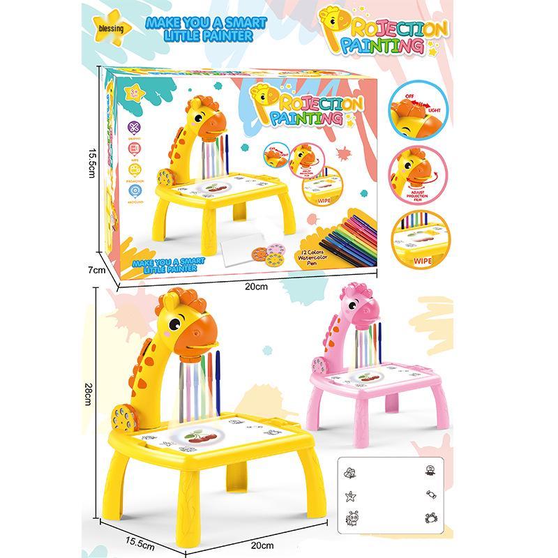 Fawn Projection Drawing & Writing Board - Children's Educational Toy