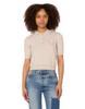 MOSCHINO Laurel Crown Logo Short Sleeve Polo Knit
