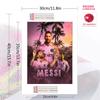 Leo poster 100% Round Full Drill 5D DIY Diamond Painting Embroidery Cross Stitch Rhinestone Décor