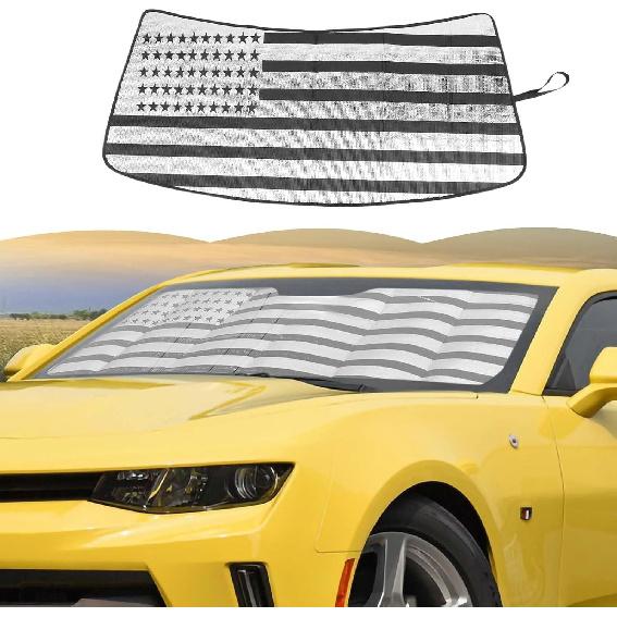 Windschutzscheiben-Sonnenschutz Sonnenschutz Hitzeschild Fenster-Sonnenblende Matte für Chevrolet Camaro 2016-2023