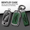 Aluminum Alloy Car Key Case Cover Shell for Bentley Mulsanne Continental Flying Spur GT Folding Flip Remote Protection Accessory CL7