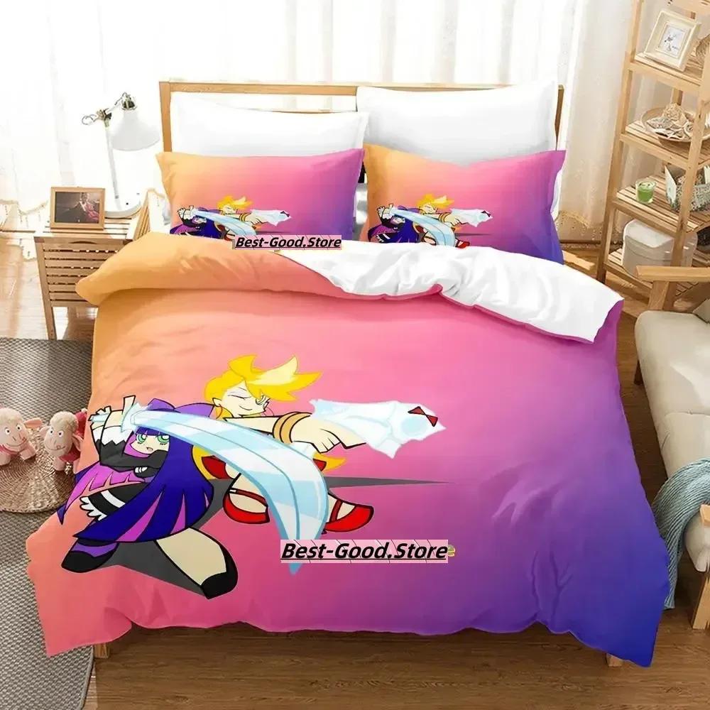 Panty Stocking Bedding Set Duvet Cover Sheet Printed Bed Set Pillowcase Bed Full Queen King Size Comforter Bedroom