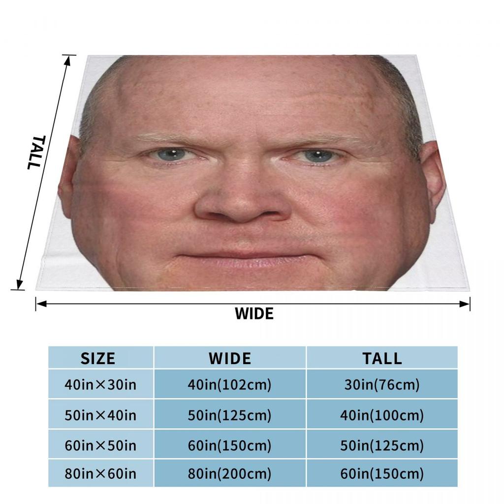 Phil Mitchell 2024 Una Coperta Ultra-Morbida in Micro Pile