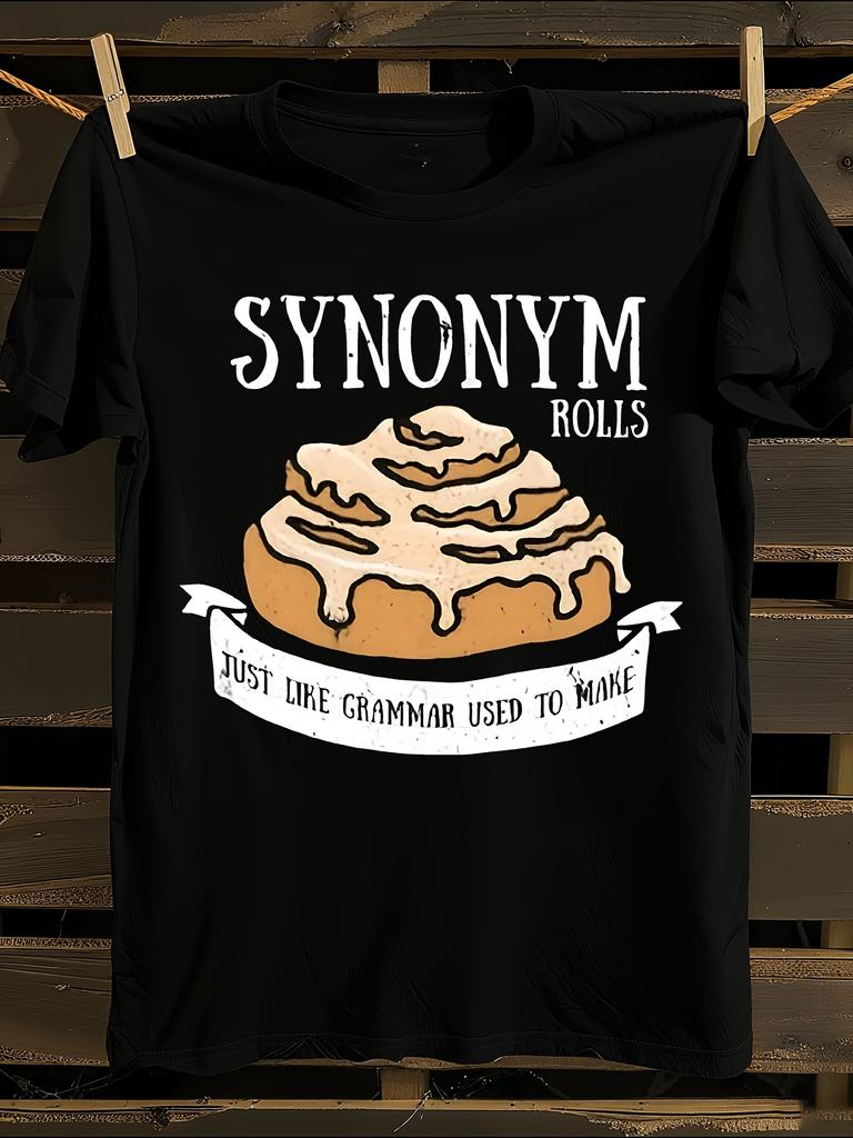 Funny Synonym Rolls Pun Tshirt