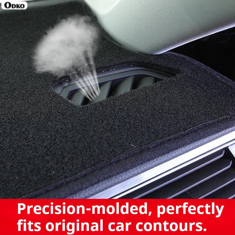 High Quality For Peugeot 301 2012 -  For Citroen C-Elysee 2012 - 2018 Dashboard Cover Mat Sun Shade Avoid Light Pad Carpets