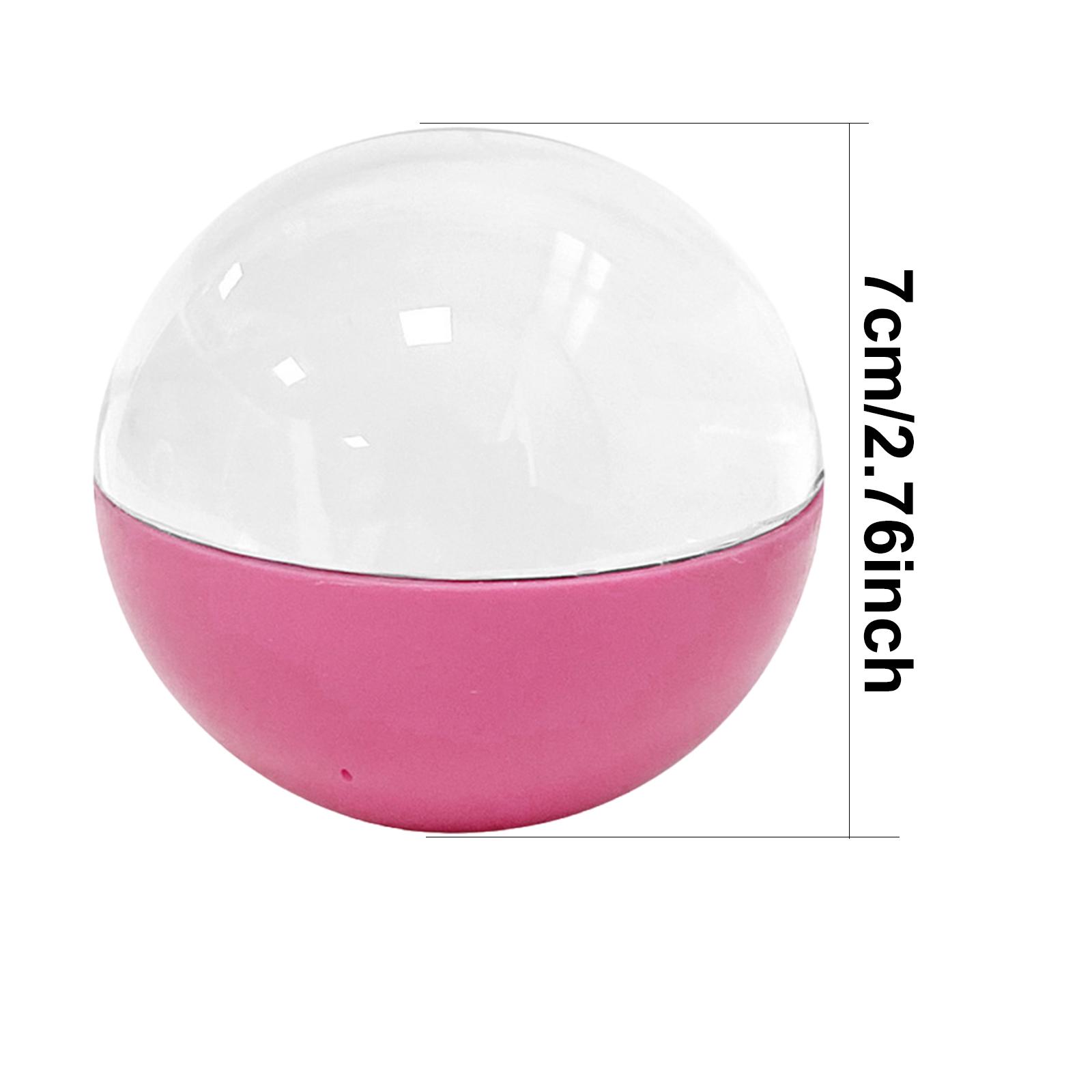 

2.7In Screen Memory Sphere Lamp Crystal Ball Video Player Creative Display Sphere Lamp Electronic 3D Memory Orb Gift for Friends розовый