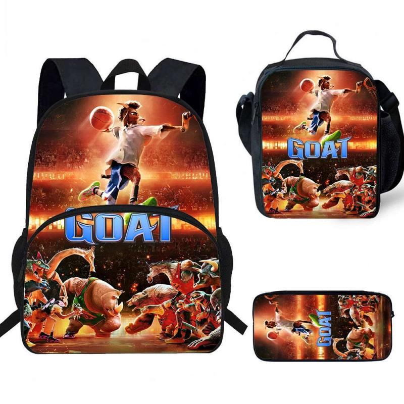 Kids School Backpack Set With GOAT