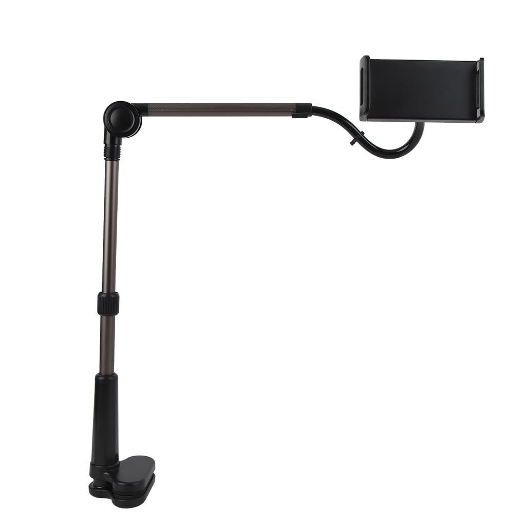 Tablet Clamp Holder Desk Mount Stable Flexible 360 Degree Rotation Universal Phone Clamp Bracket