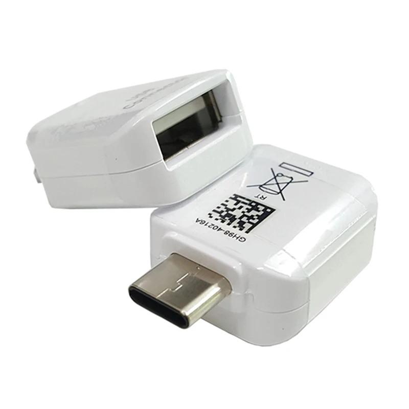 Adattatore OTG da USB Type C a USB-A Samsung Connettore Trasferimento Dati USB-A Originale Per Galaxy S26 S25 S24 S22 Adattatore Tab S9 Convertitore 3