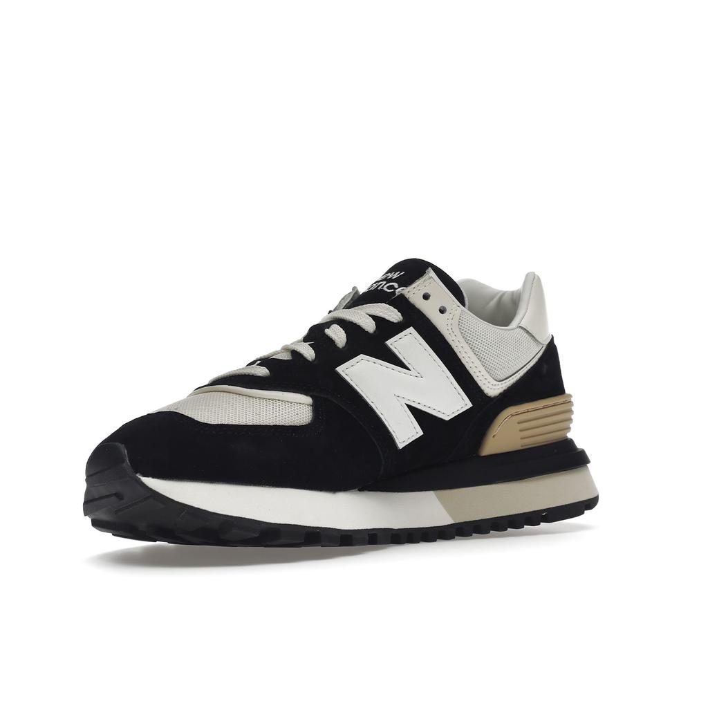 New Balance Unisex 574 Legacy Black/Brown/Ivory U574LGRA