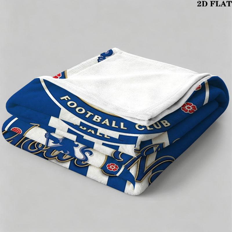1PC Chelsea F Custom Name Patterned Flannel Blanket Suitable For All Seasons for Home Decor Warmth and Comfort Gifts Holiday Present