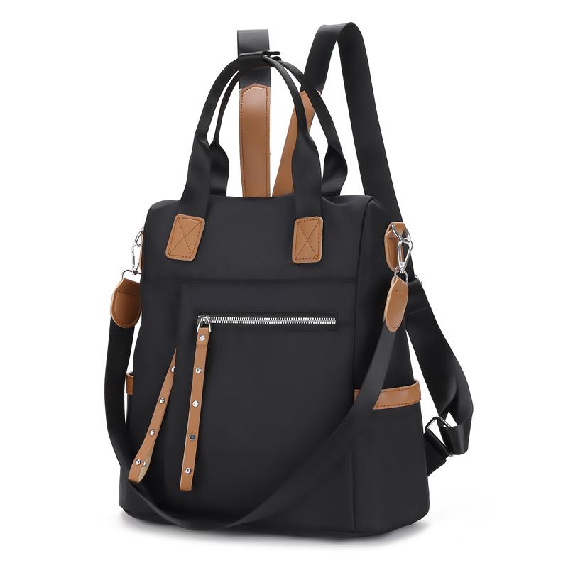 Oxford ryggsekk Vannavvisende reiseveske for kvinner med stor kapasitet Multifunksjonsveske