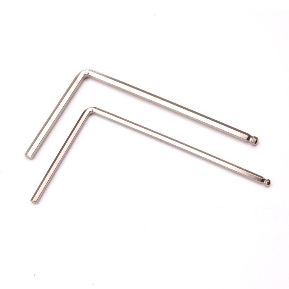 Metal Ball End Guitar Truss Rod Tool 4mm/5mm Regular Hex Wrench Truss Rod Acoustic Guitar Wrench