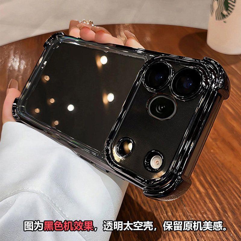 For Honor 600 Pro Case Electroplated TPU Soft Silicone Transparent Phone Cover For Honor 600 Shell Shockproof Non-Slip Bumper