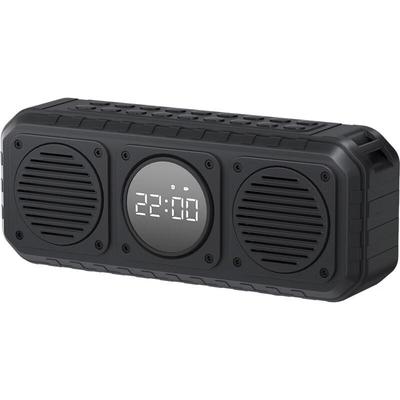 NEWMINE K223 Kabelloser Bluetooth-Lautsprecher mit Wecker CN-Stecker (Adapter enthalten)