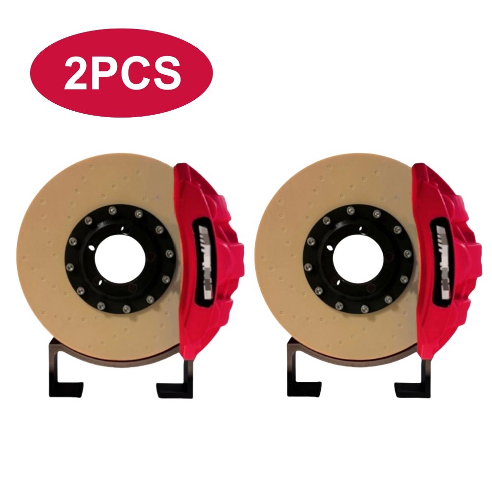 2PCS Brake Disc Lamp Led Atmosphere Brake Mood Light Charging Battery Adjustable Brightness Night Light with Bracket