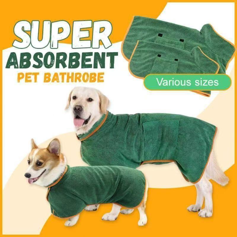 

Quick Absorption Microfiber Pet Grooming Products Pet Drying Towels Bathrobes Hooded Dogs Yukata Dogs Xs (back length 34)