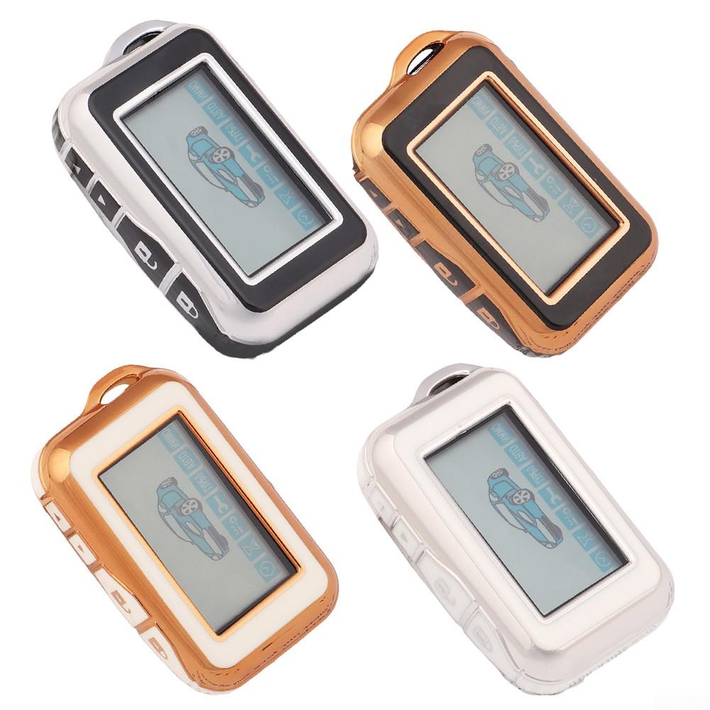 Stylish Key Fob Cover for Starline E60 E90 Two Way Car Alarm Protection