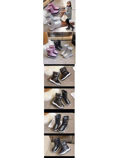 Northeast Barnesko Vinter Snøstøvler: Tykk, Varm, Sklisikker Støvel for Gutter og Jenter