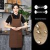 Custom Logo Waterproof Apron for Restaurant, Kitchen, Coffee, Milk Tea, Pastry, Dessert, and Manicure