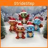 Adorable Christmas Dragon Figurine Resin Craft For Festive Home Decoration And Holiday Atmosphere