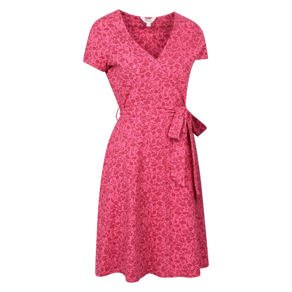 Mountain Warehouse Womens/Ladies Santorini Hibiscus Jersey Wrap Dress
