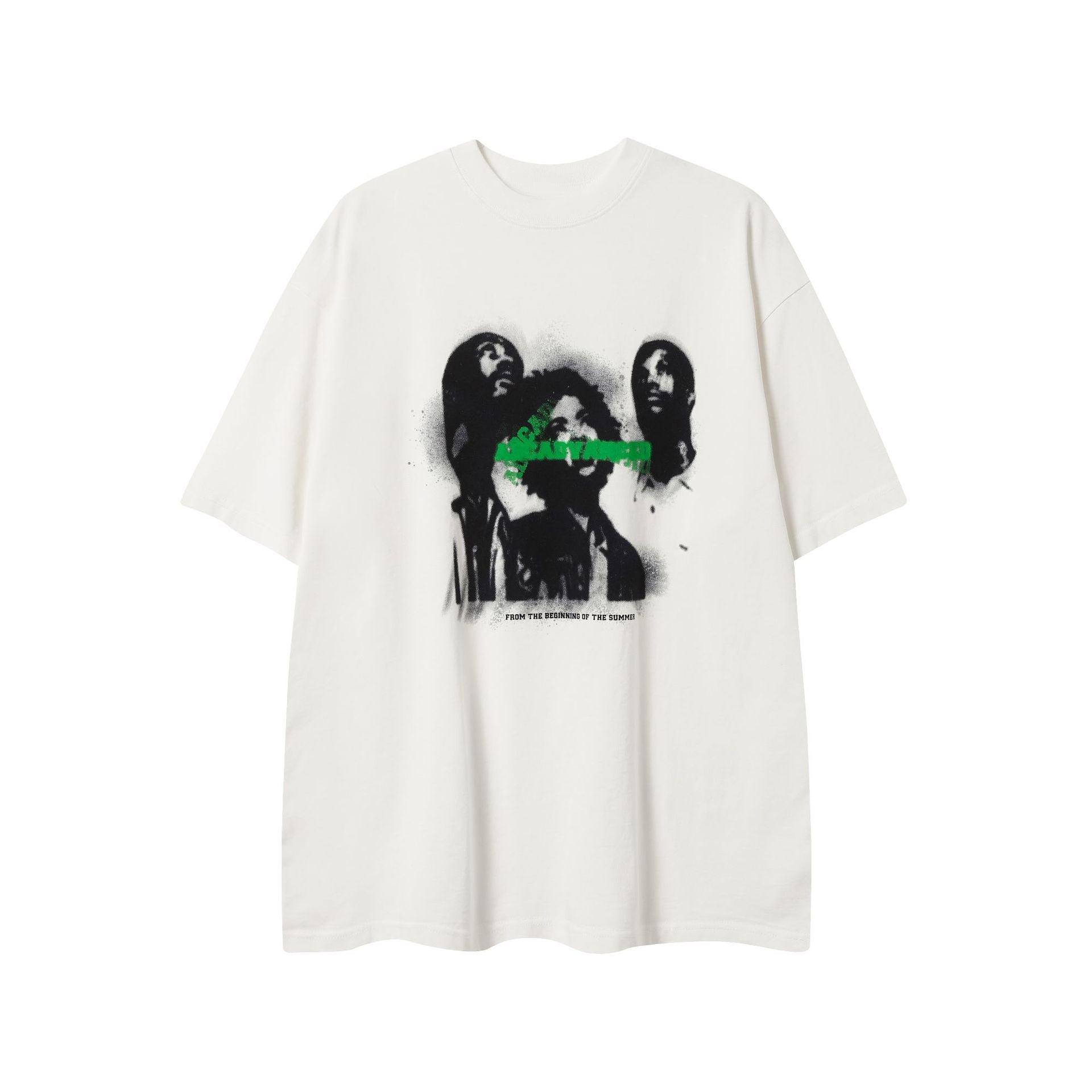 Dark Graphic Print Black Y2k Street Fashion Trendy Casual T-Shirt Men s and Women s Luxury Brand Top M