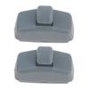 2Pcs Car Front Sun Visor Bracket Clips Car Hook Fasteners 3B0857563 3B0857561B for Skoda Fabia Octavia Superb Auto Parts Grey
