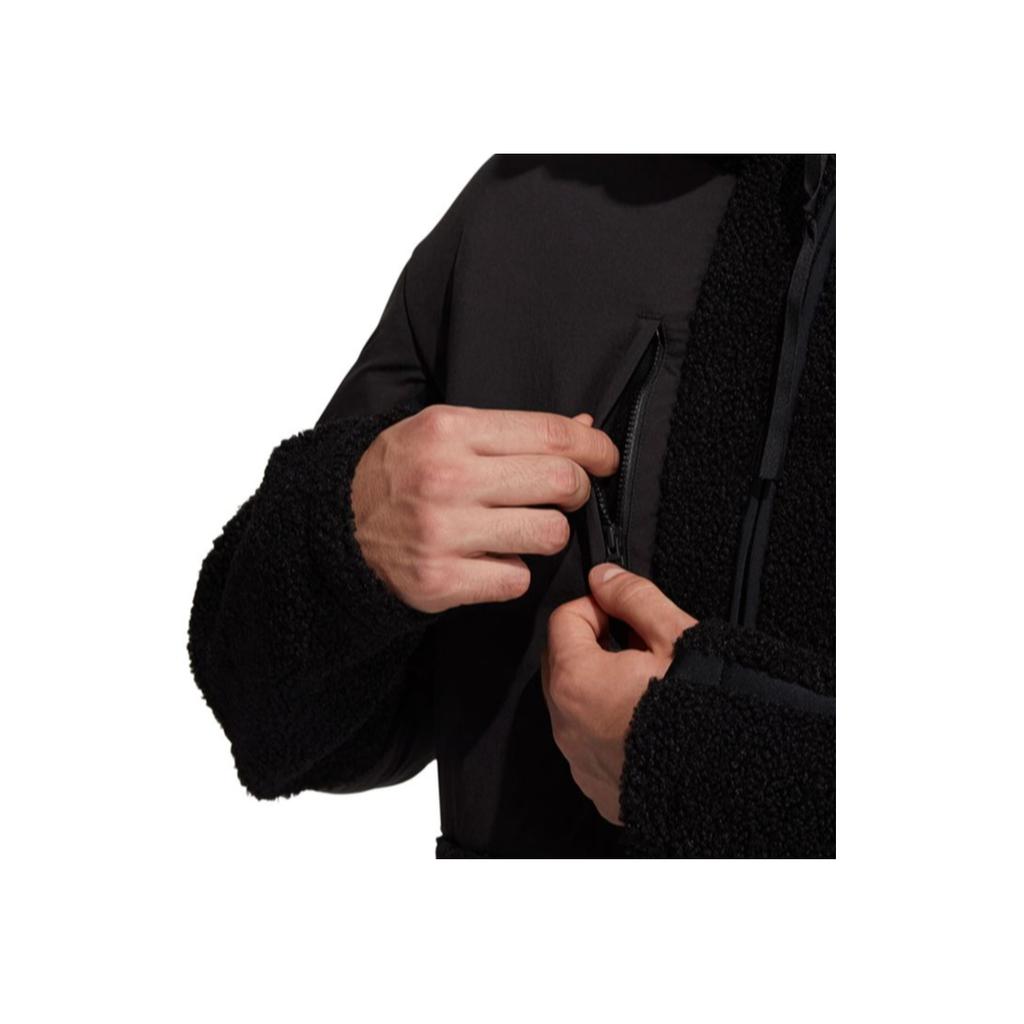 adidas Sport Lifestyle Serie Kapuzenjacke Warm Reißverschluss Freizeitjacke Herren Jacken Schwarz H13792