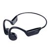 Yuansea Bone Conduction Bluetooth Headphones, Open-Style with 32GB Internal Memory And Built-In MP3 Player, USB Charging, Black