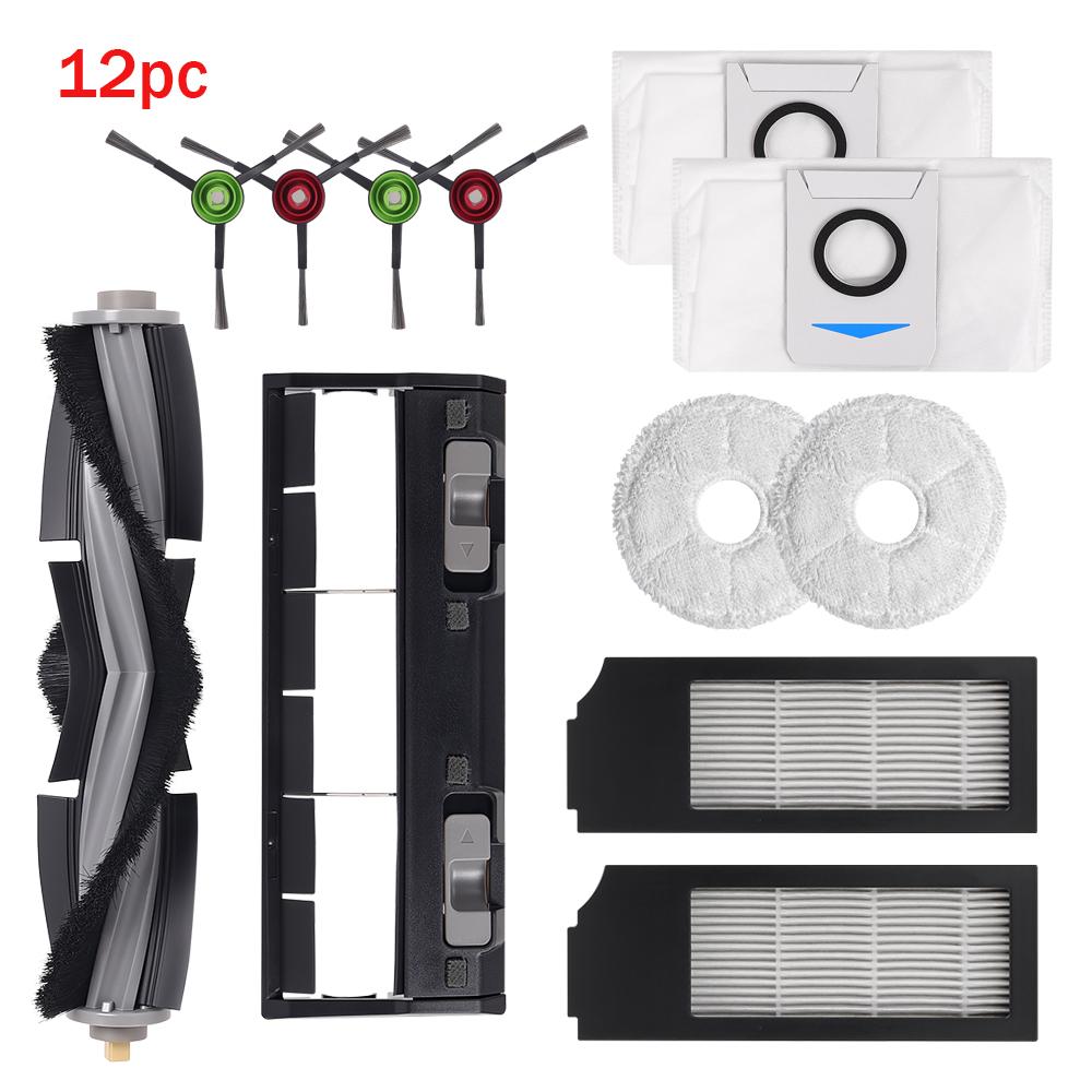 Filter Mop Dust Bag Main Side Brush Brush Cover For Ecovacs Deebot T10 TURBO/OMNI/X1 TURBO/OMNI/ X1S PRO Vacuum Cleaner Parts