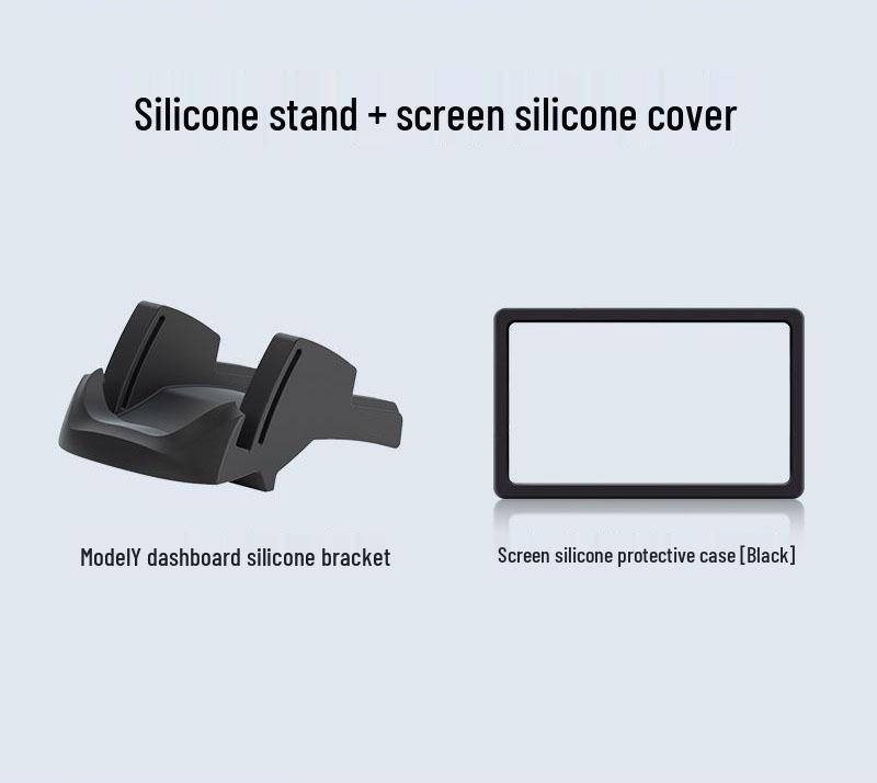 Refurbished Silicone Tesla Mobile Phone Holder for Model Y Dashboard Navigation