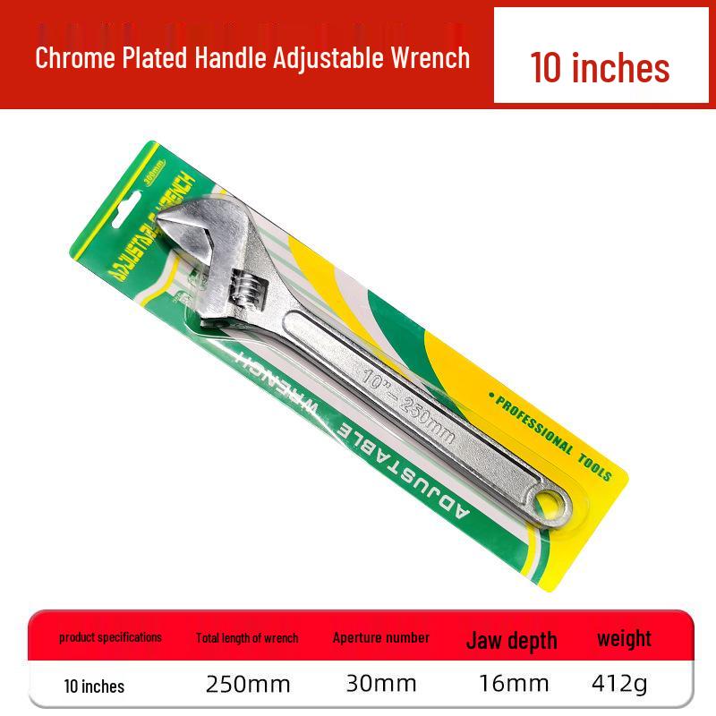 Multifunctional Universal Large Opening Adjustable Wrench - 6" & 8