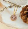 Collana da Donna Collana Farfalla Amore Rotante Accessori Versatili da Donna