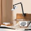 Adjustable Desktop Tablet Stand With Ball Joint Arm Bedside Office Bathroom Use - Aluminum Alloy Foldable Phone Holder