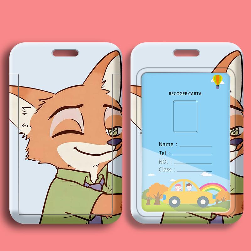 Popular Student Animal Lanyard Badge & ID Card Holder