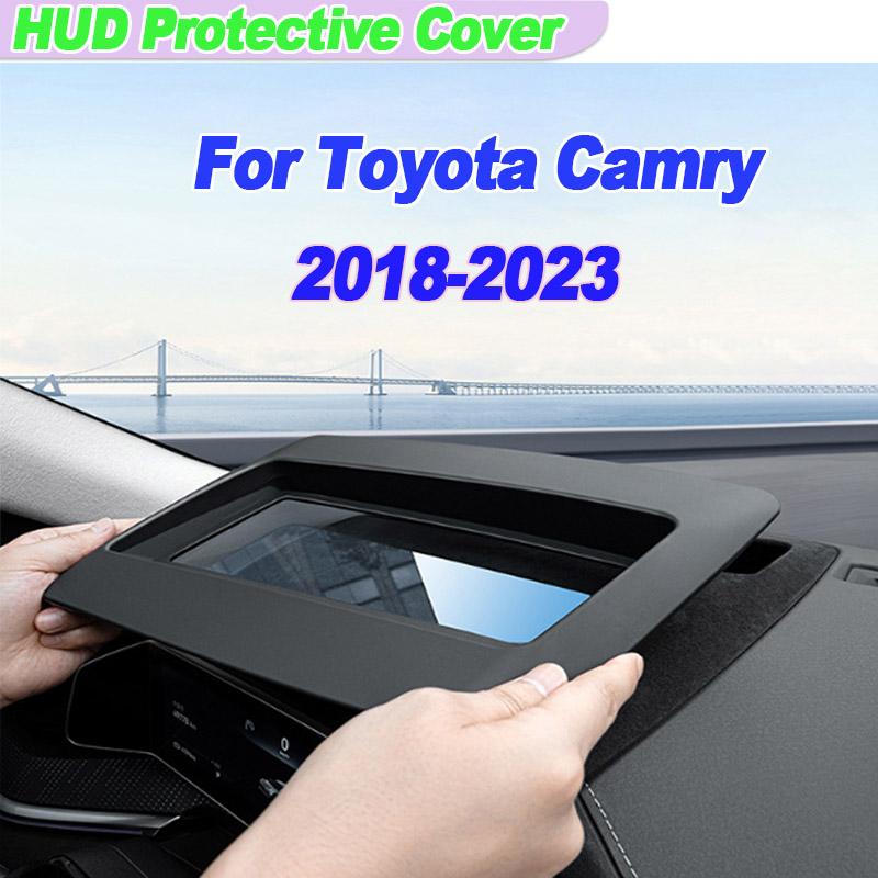 For Toyota Camry XV70 2018- Car Hud Display Protective Cover HD Tempered Glass Anti Reflection Head Up Screen Dustproof