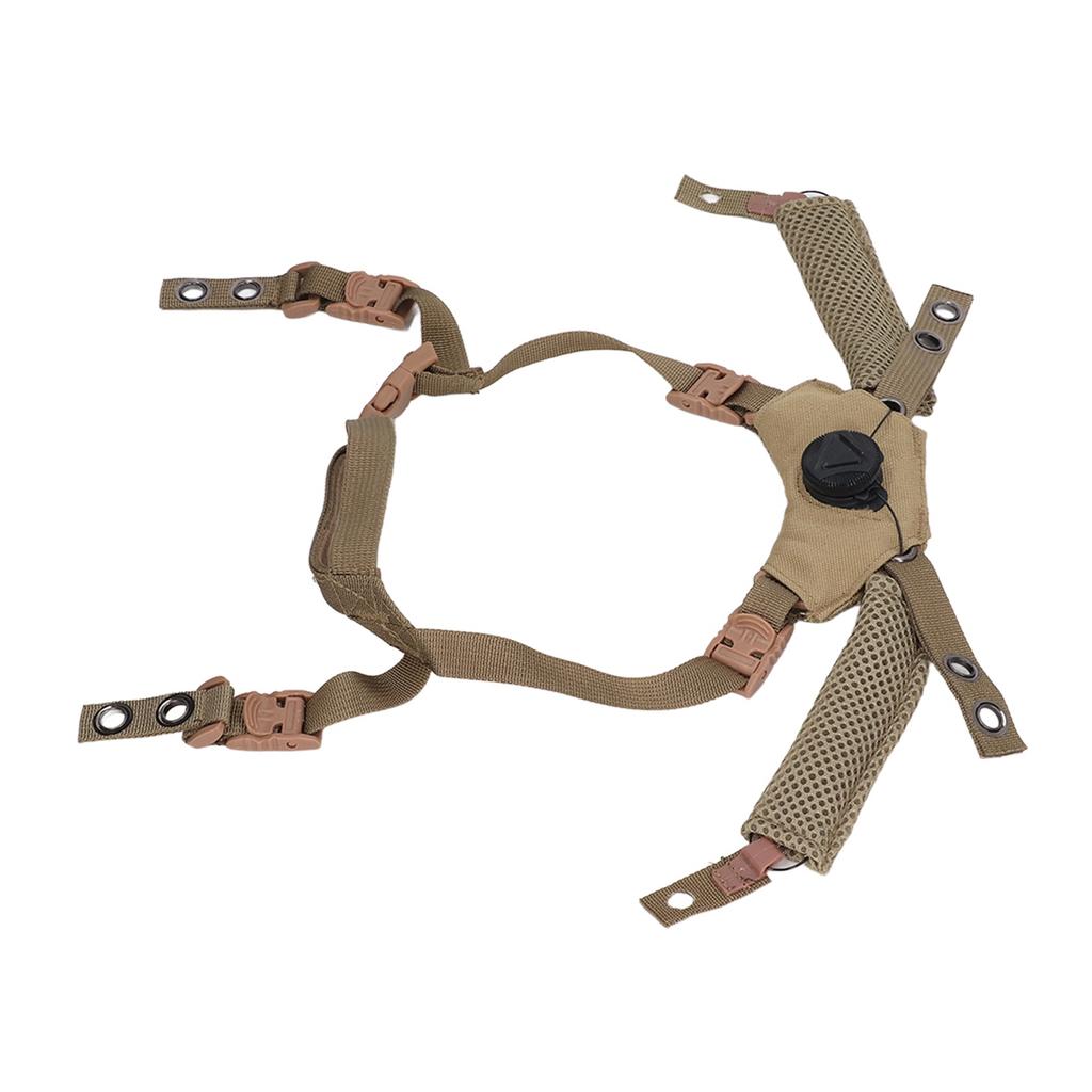 Sistema di sospensione a rotella regolabile Sottogola Accessori per casco per Fast per MICH per Wendy Casco Colore fango