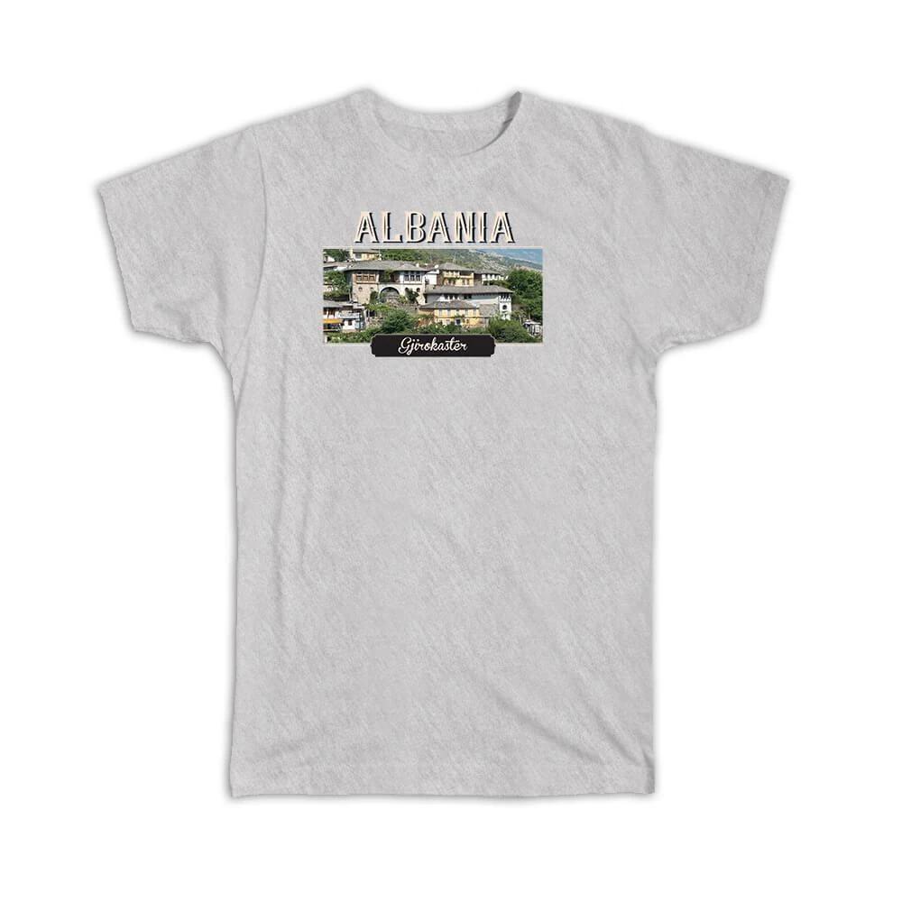 Gift T-Shirt : Gjirokaster Albania Albanian Scenery 3XL