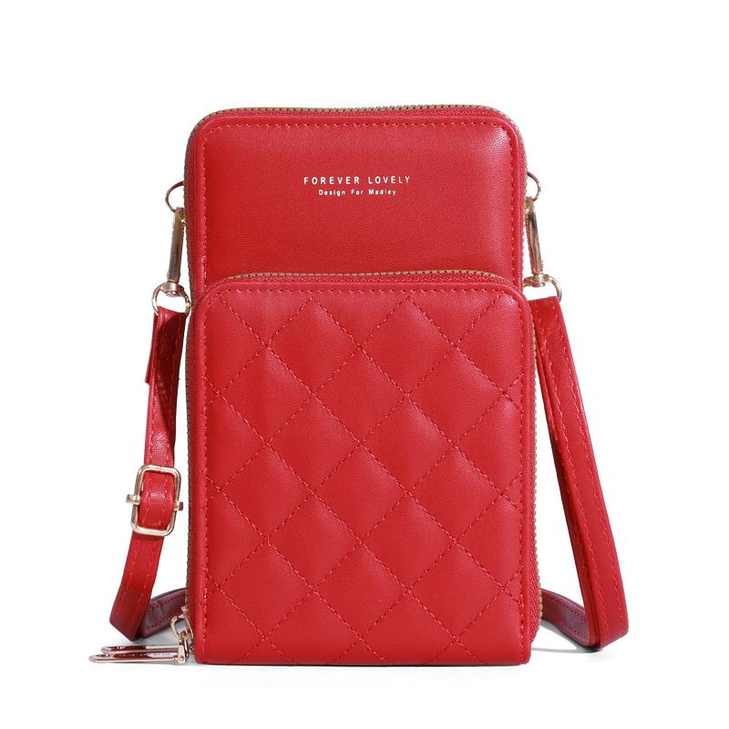 

Новая маленькая сумка через плечо для женщин, сумки для мобильных телефонов, держатель для карт, кошелек и сумки