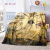 Fantasy Epic: Lord Rings blanket Soft and comfortable sofa blanket Machine washable bedroom Air conditioning blanket