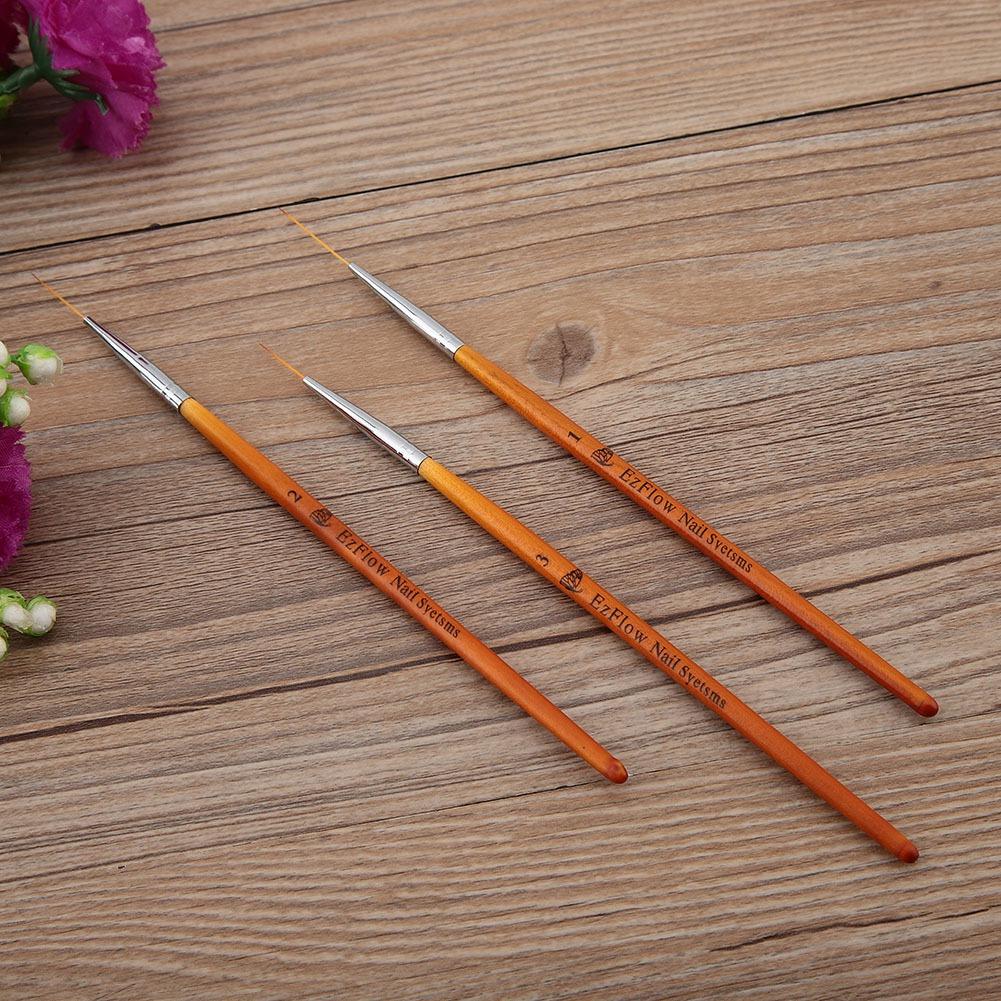 Fine Details Nail Art Liner Brush, Brush Nail Design Liner, Profesionalams