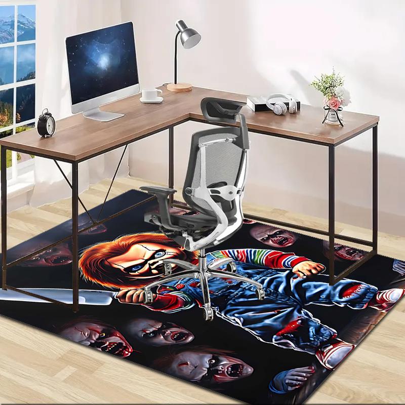 1pc Chucky2 Design Area Rug - Non-Slip, Soft & Cozy Floor Mat for Living Room, Bedroom, Office - Indoor/Outdoor Decorative Carpet