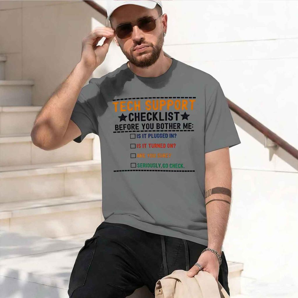 Summerbest-selling List of Interesting Technical Support Items Computer Experts System Administrators Fashionable T-shirts