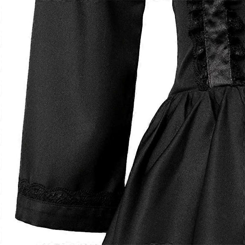 Abiti Vittoriani Gotici per Donne Costumi della Guerra Civile Abito da Ballo della Regina Abito da Maschera