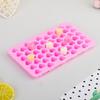 Stampo per Cioccolato Antiaderente Riutilizzabile 55 Cavità Forma Cuore Amore Crea Dolcetti Stampo in Silicone Fornitura Fai da Te